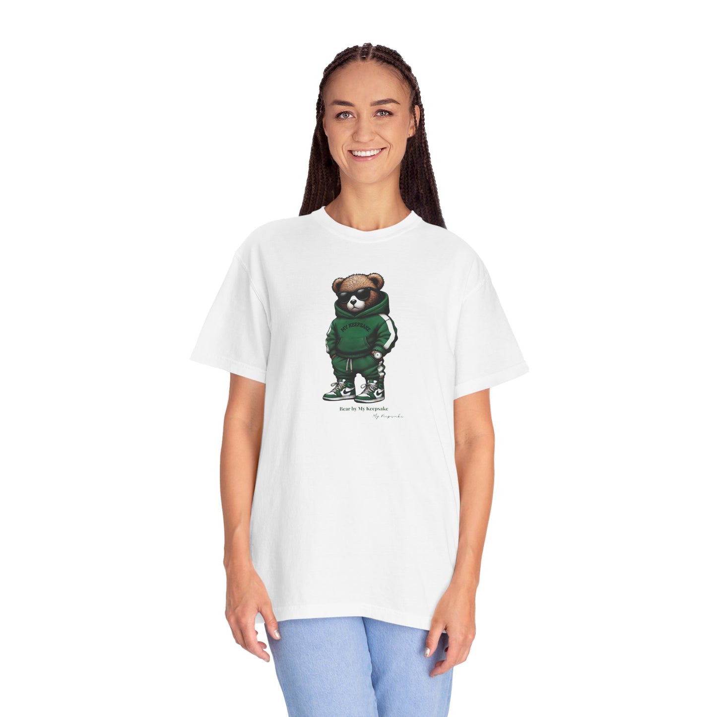 Unisex T-Shirt – Green Bear by My Keepsake