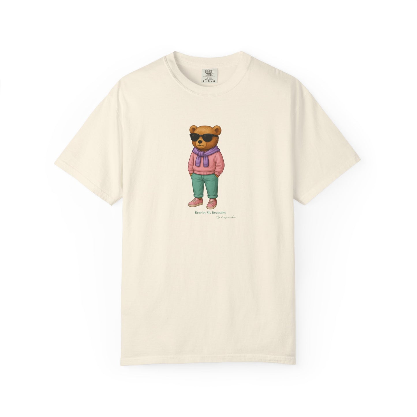 Unisex T-Shirt – Pink Hoodie Bear by My Keepsake