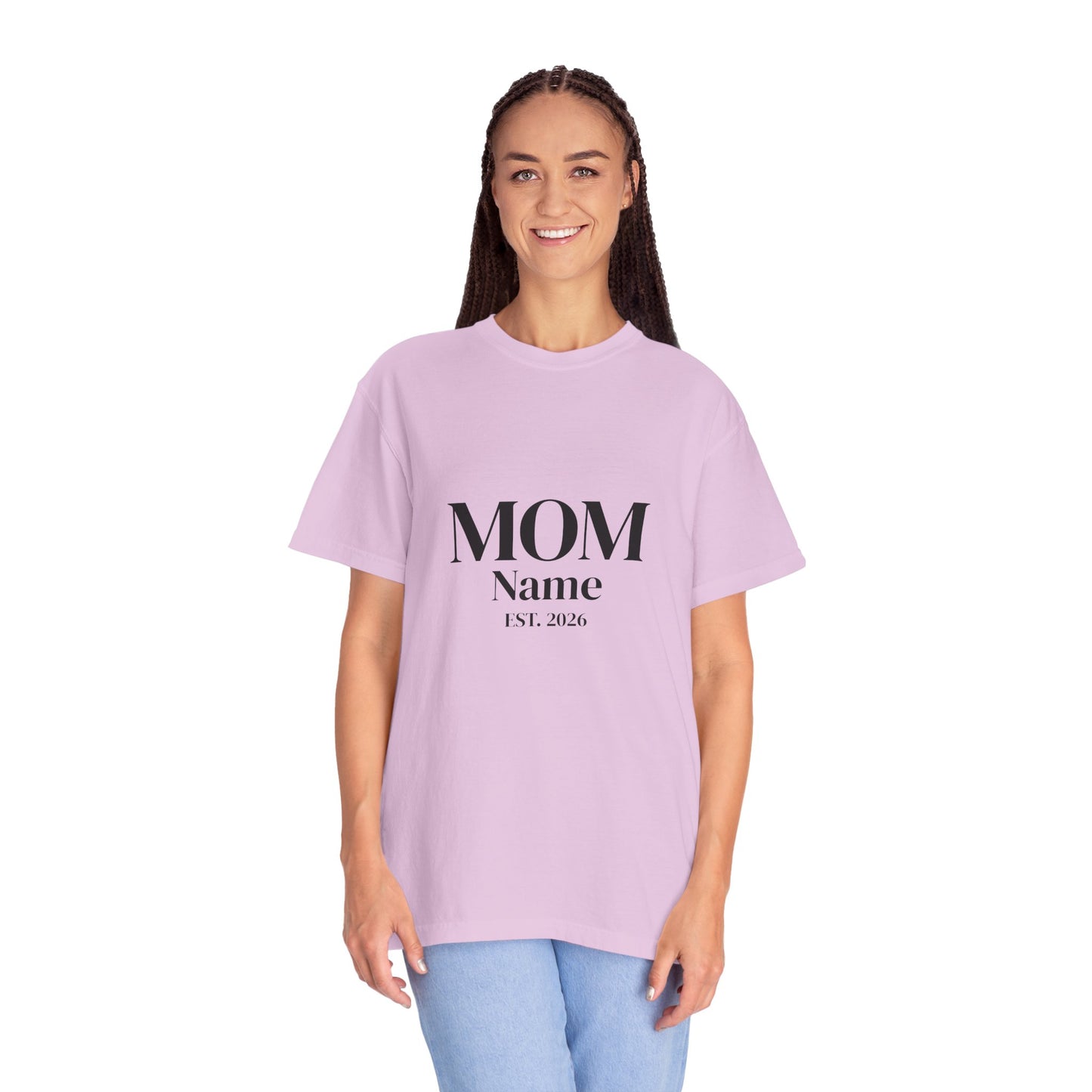 Custom Mom Shirt — Name & Year
