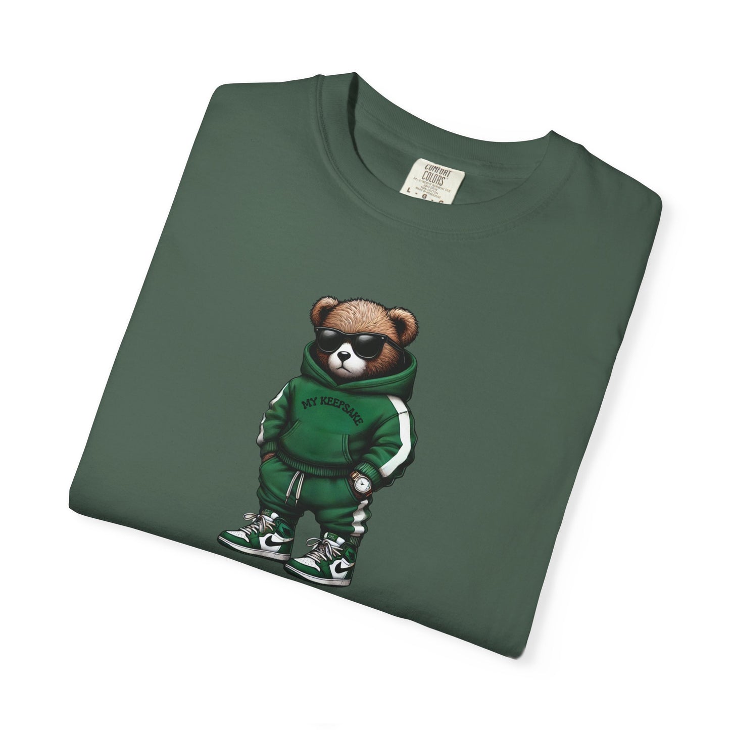 Unisex T-Shirt – Green Bear by My Keepsake
