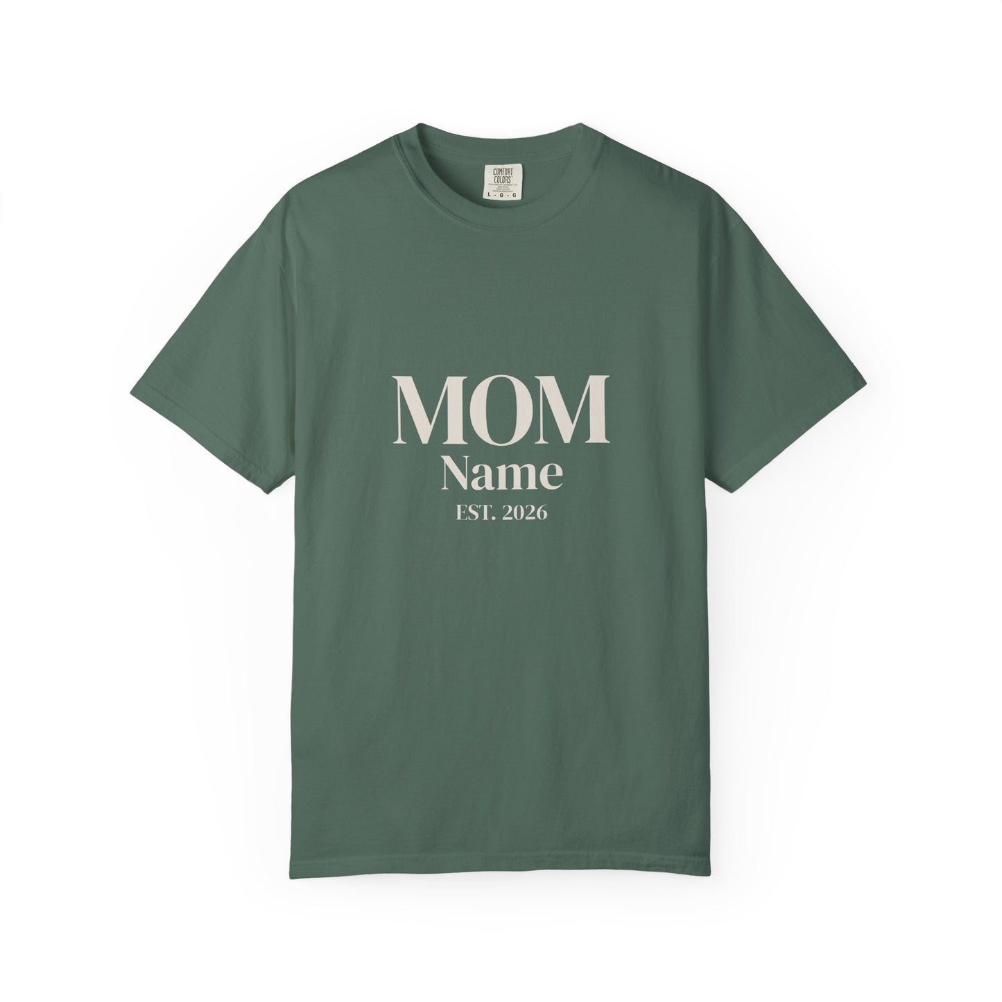 Custom Mom Shirt — Name & Year