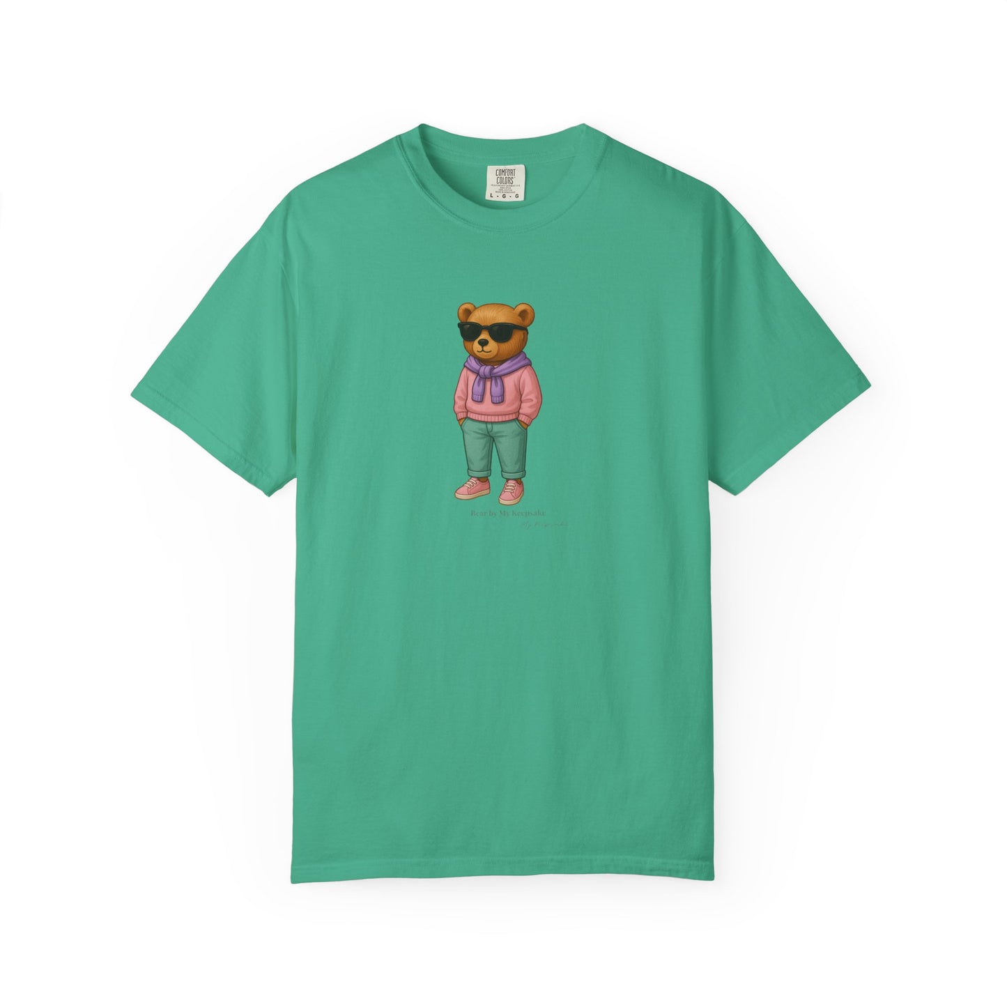 Unisex T-Shirt – Pink Hoodie Bear by My Keepsake