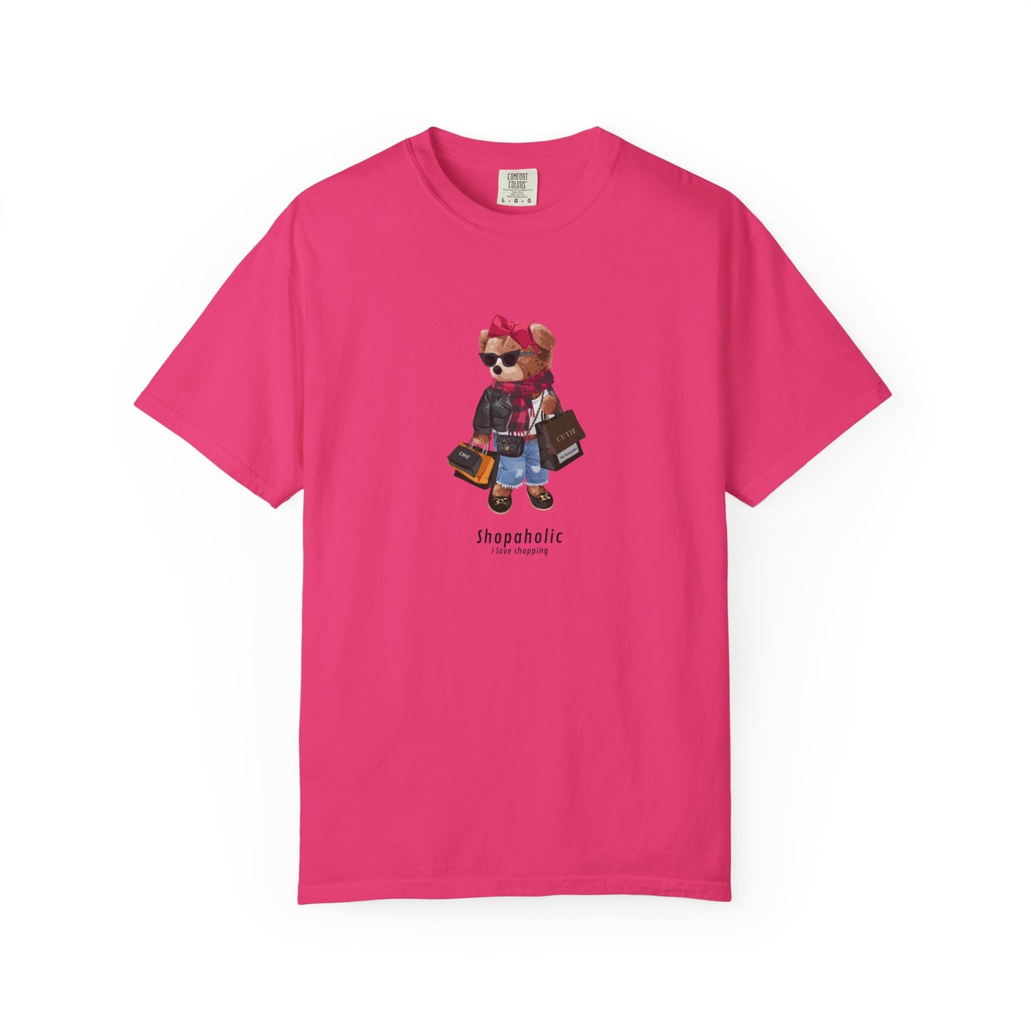 Shopping Bear Unisex T-shirt - Perfect Gift for Shopaholics