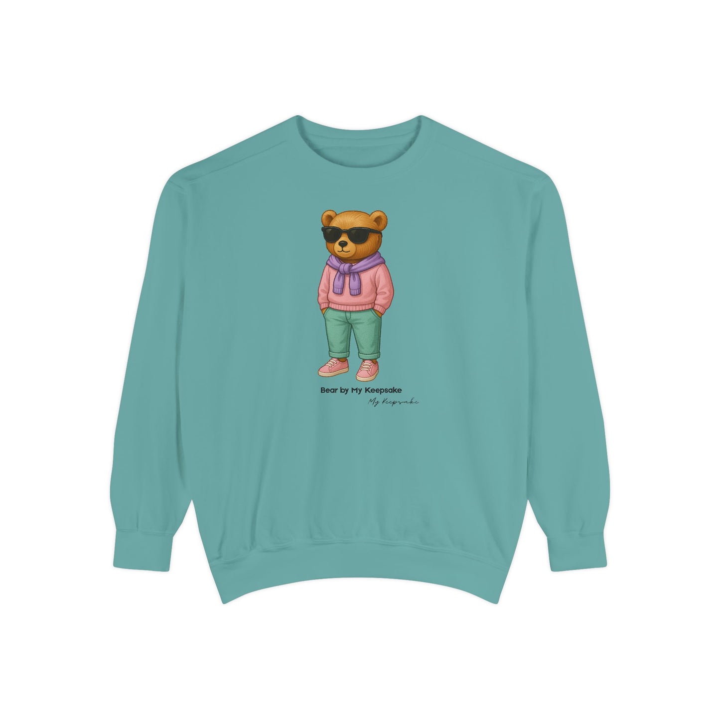 Sweatshirt Bear Streetwear – Pastel Bear Lady by My Keepsake