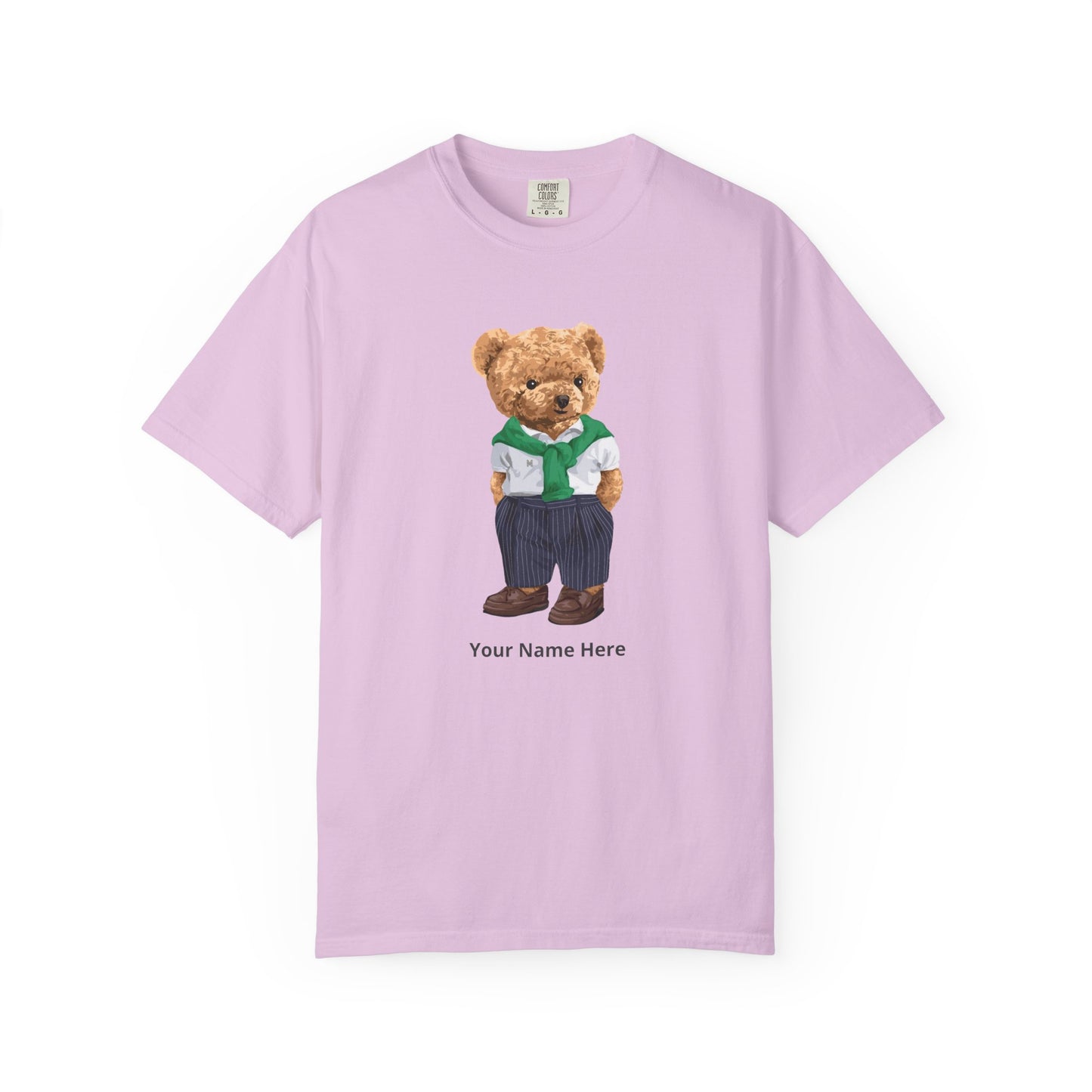 Street Bear T-Shirt – Personalized Name Cute Tee