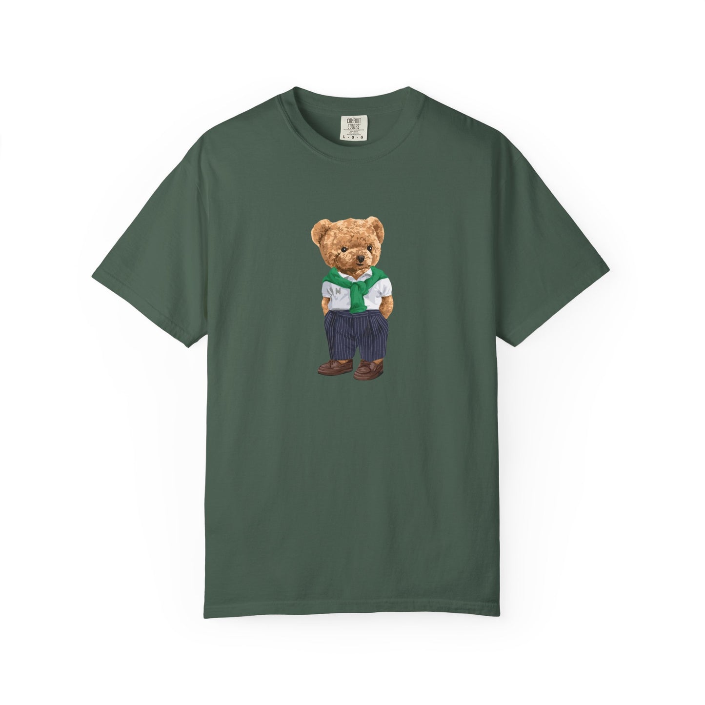 Unisex T-Shirt Street & Bear – Stylish Green Bear