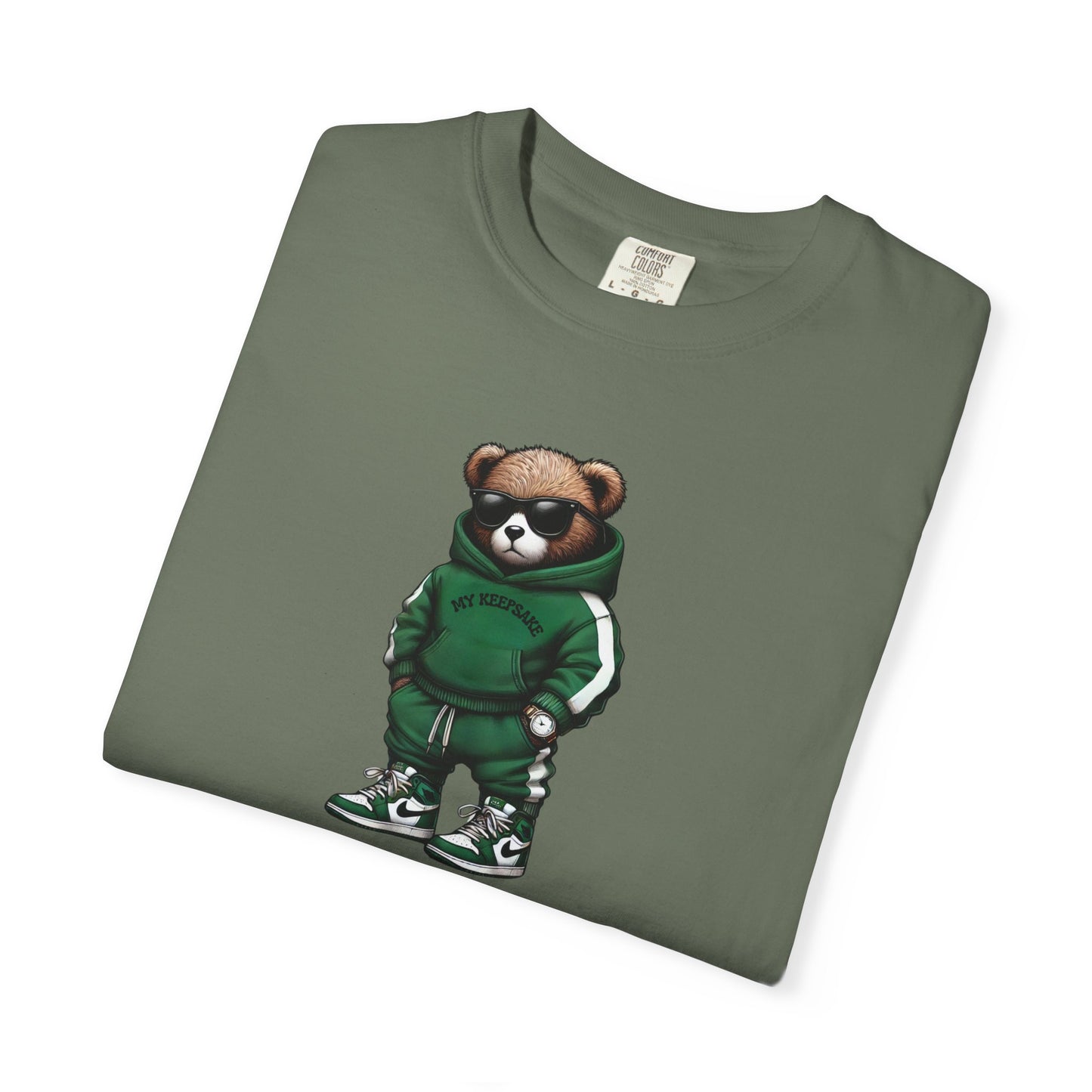 Unisex T-Shirt – Green Bear by My Keepsake