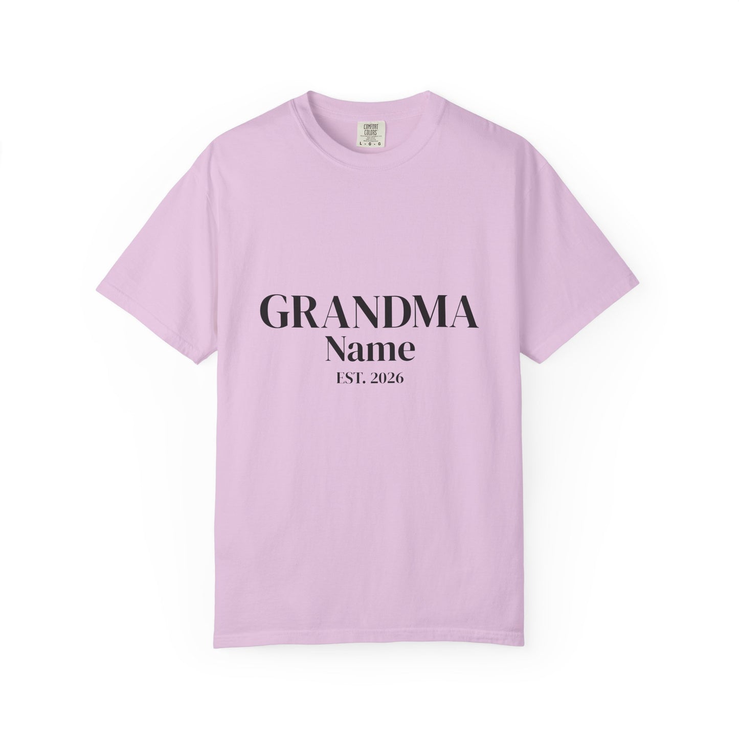 Custom Grandma Shirt — Name & Year
