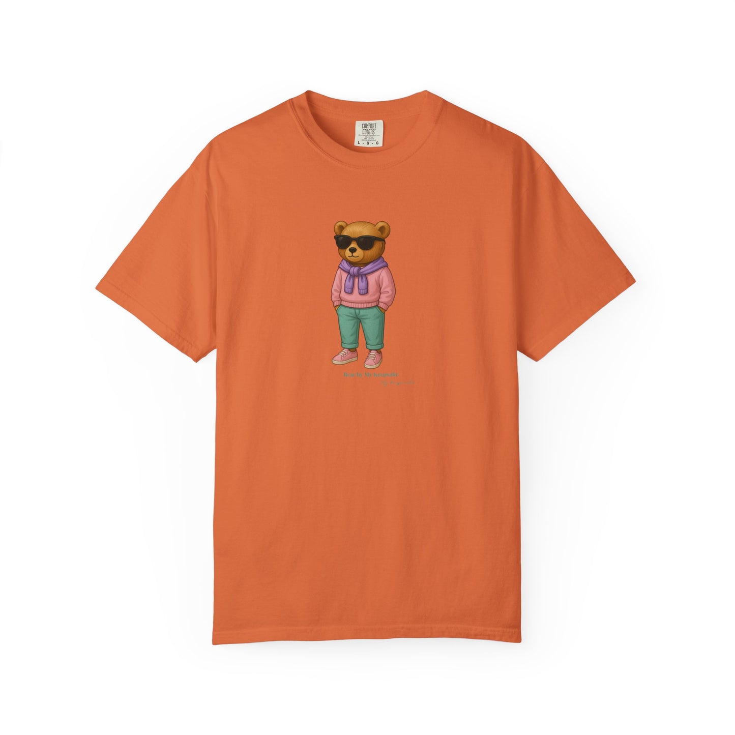 Unisex T-Shirt – Pink Hoodie Bear by My Keepsake