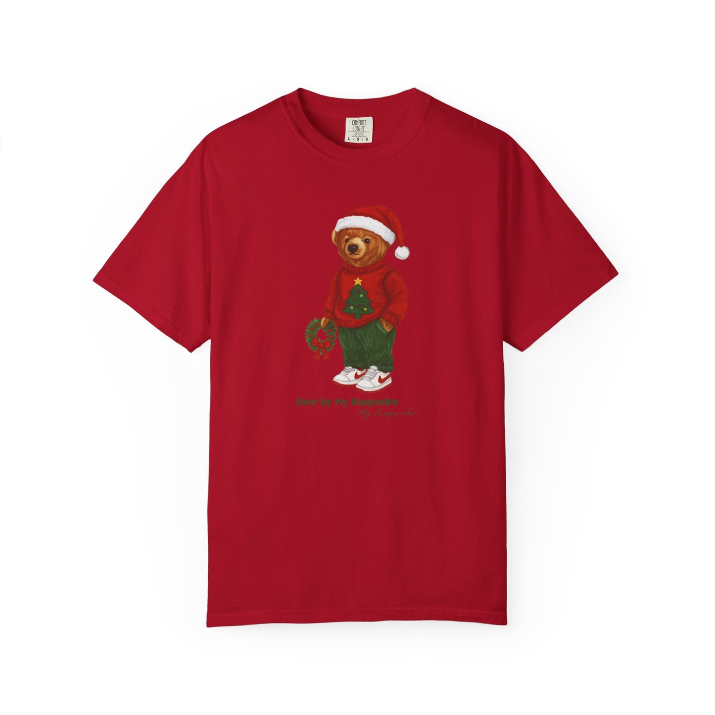 Cozy Christmas Bear Unisex T-Shirt