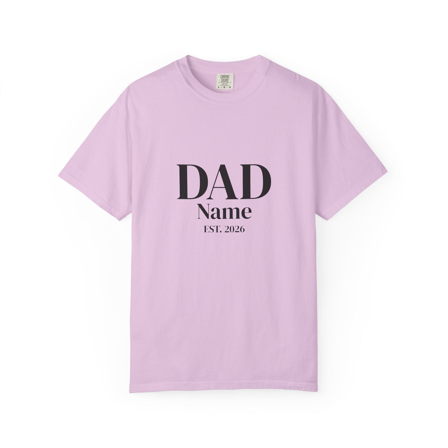 Custom Dad Shirt — Name & Year