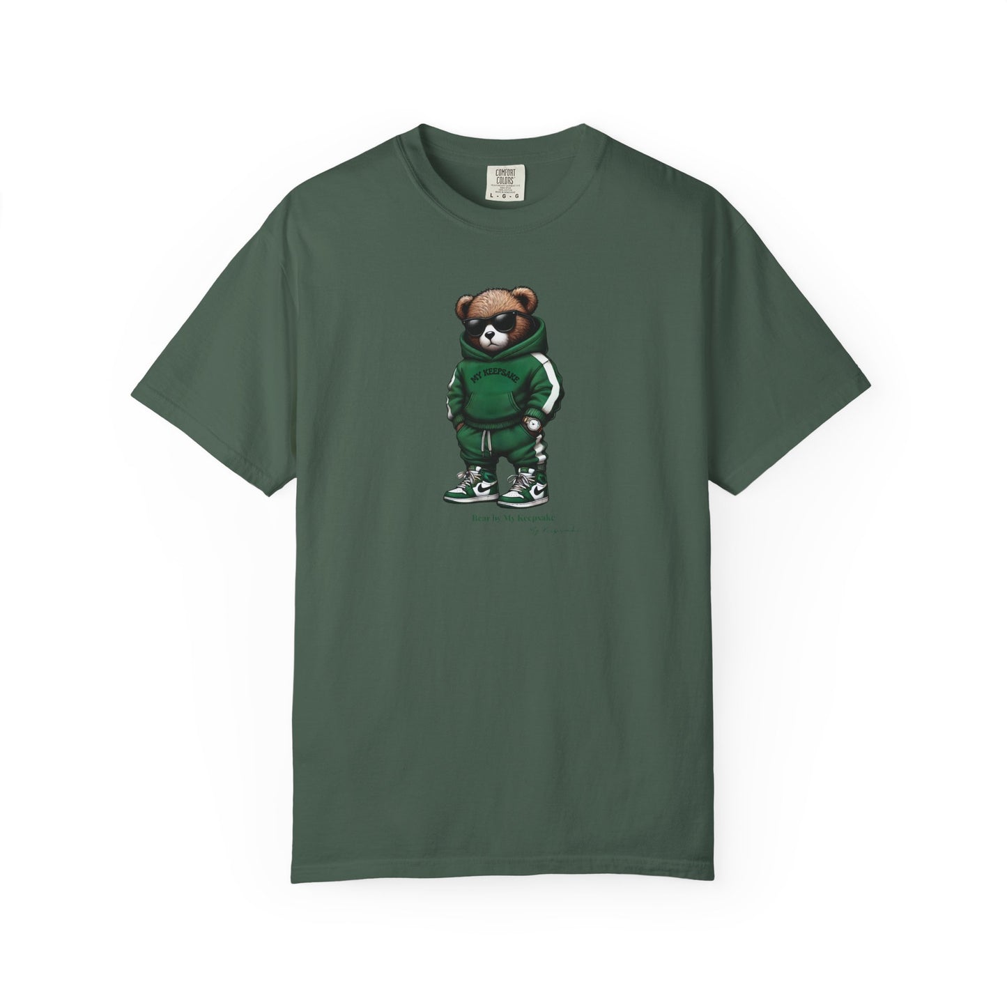 Unisex T-Shirt – Green Bear by My Keepsake