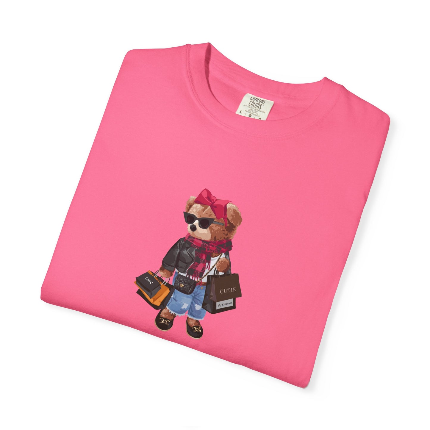 Shopping Bear Unisex T-shirt - Perfect Gift for Shopaholics