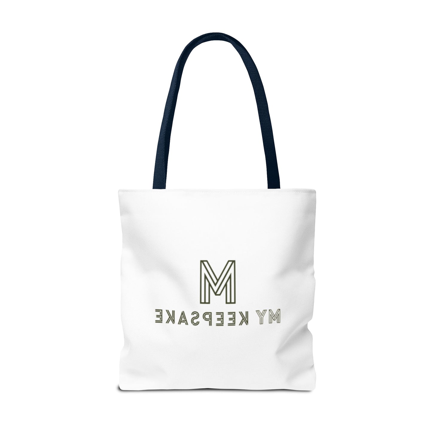 Tote Bag White β Green Bear by My Keepsake