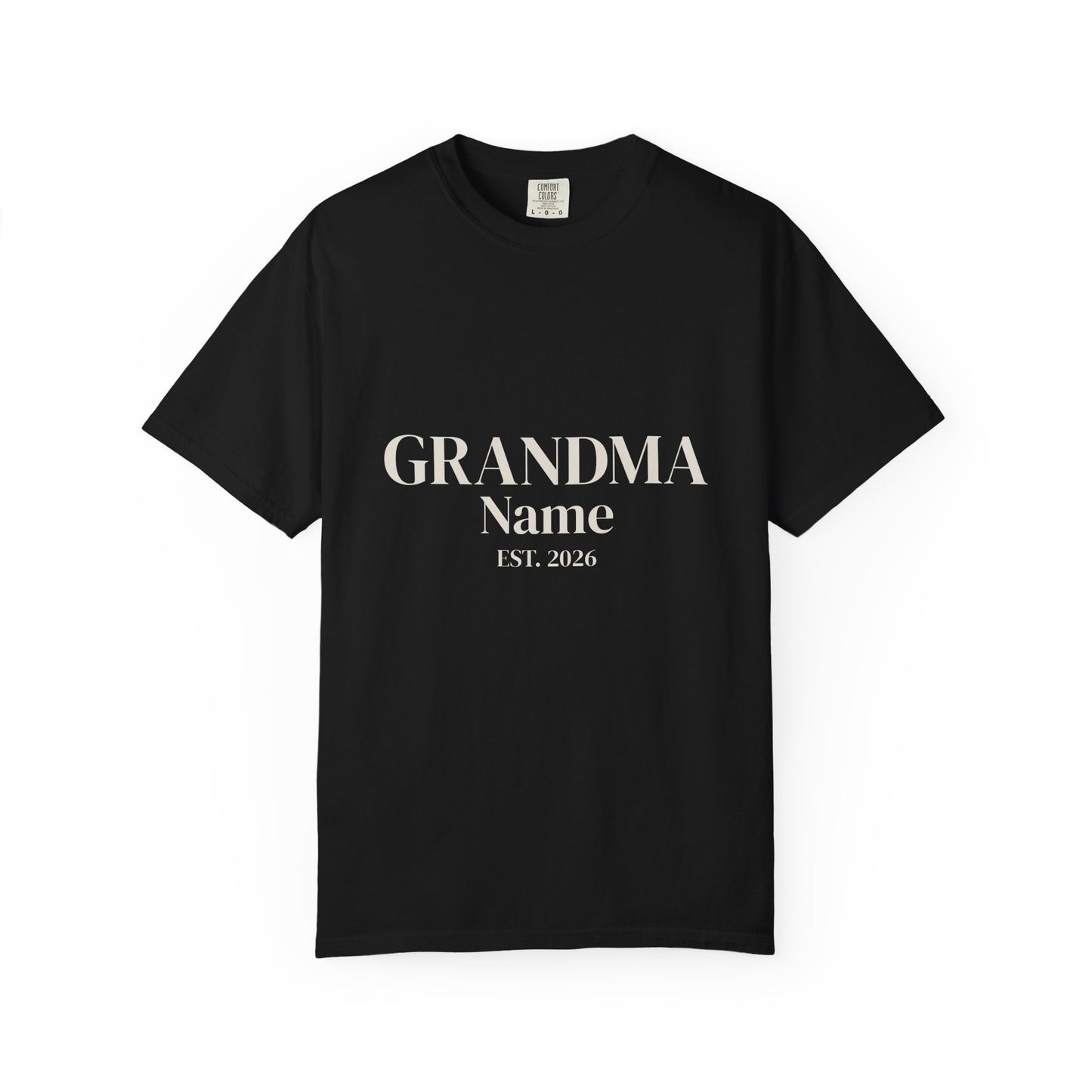 Custom Grandma Shirt — Name & Year