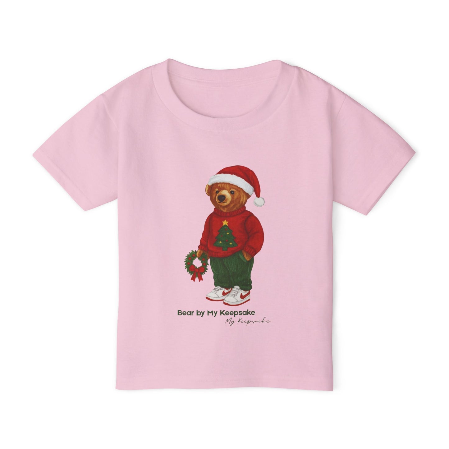 Cozy Christmas Bear Toddler T-Shirt