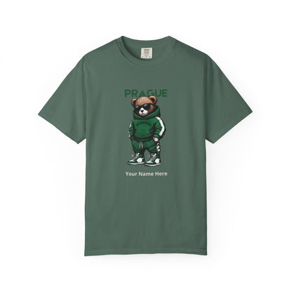 Personalized Prague Bear T-Shirt | Custom Name Tee