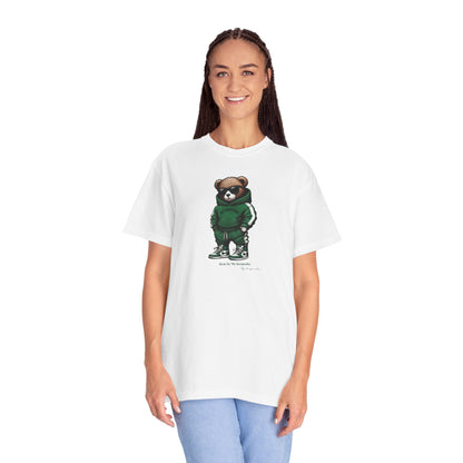 Unisex T-Shirt – Green Bear by My Keepsake