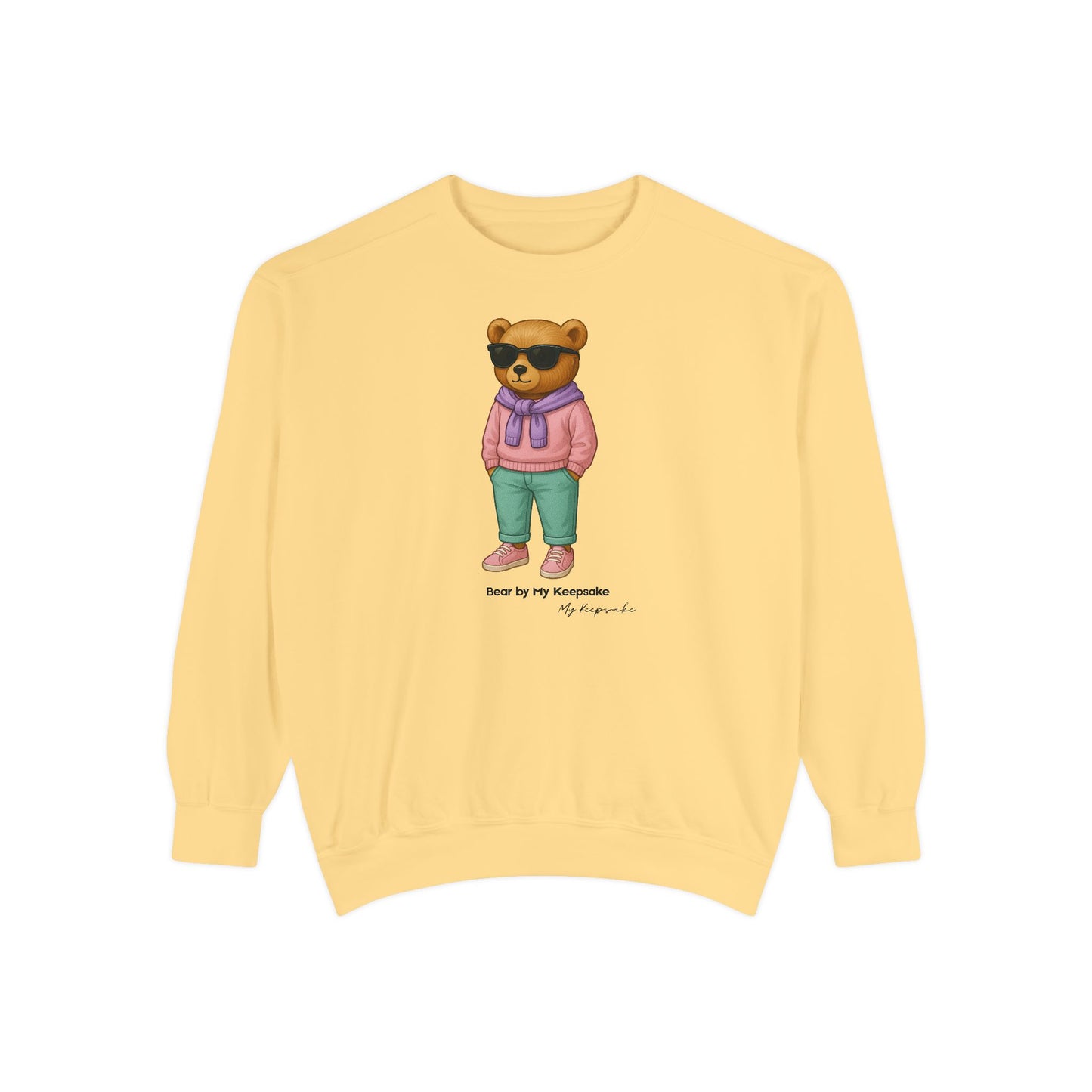Sweatshirt Bear Streetwear – Pastel Bear Lady by My Keepsake