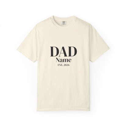 Custom Dad Shirt — Name & Year