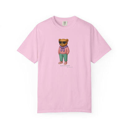 Unisex T-Shirt – Pink Hoodie Bear by My Keepsake