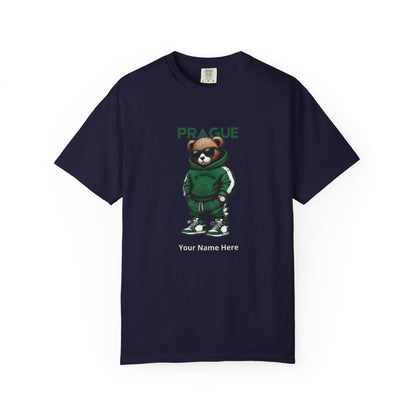 Personalized Prague Bear T-Shirt | Custom Name Tee