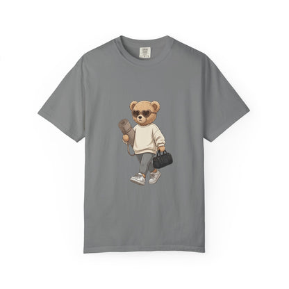 Cute Teddy Bear Street Style T-Shirt – Casual Gym & Lifestyle Tee