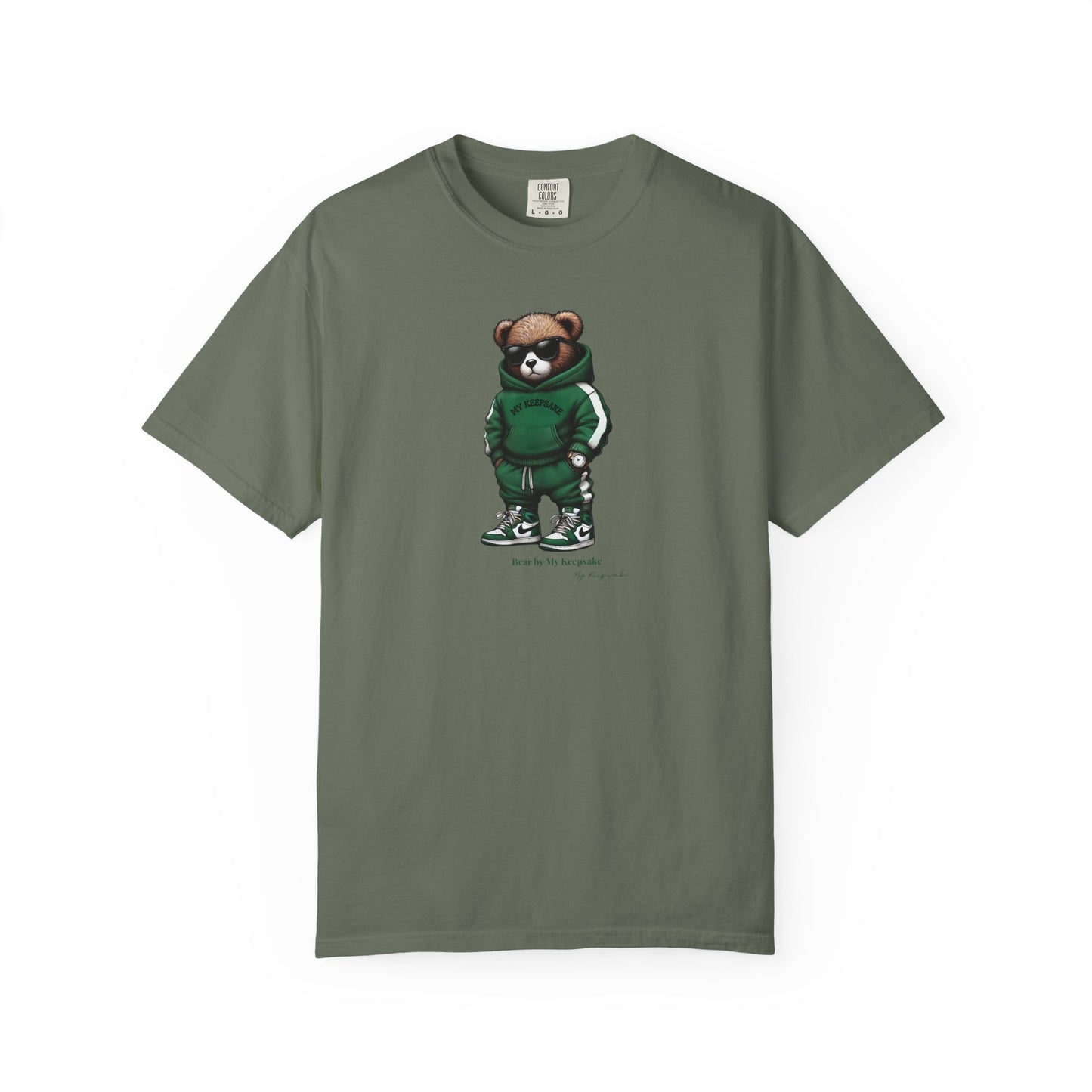 Unisex T-Shirt – Green Bear by My Keepsake
