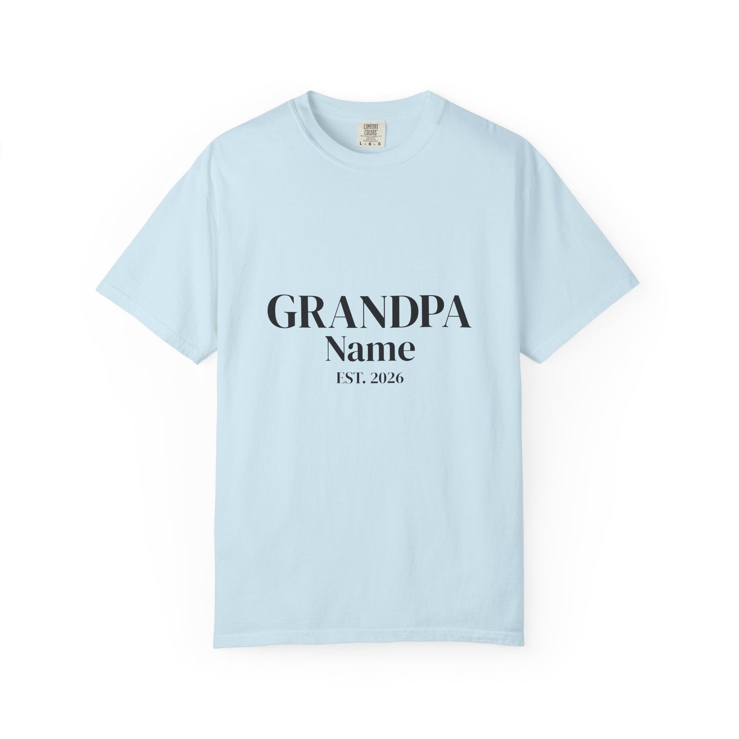 Custom Grandpa Shirt — Name & Year