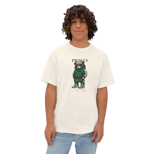 Unisex T-Shirt – Prague Green Bear by My Keepsake