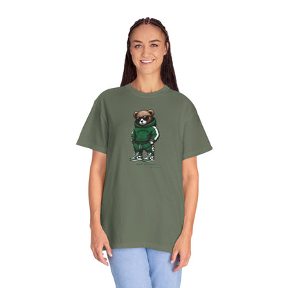 Unisex T-Shirt – Green Bear by My Keepsake