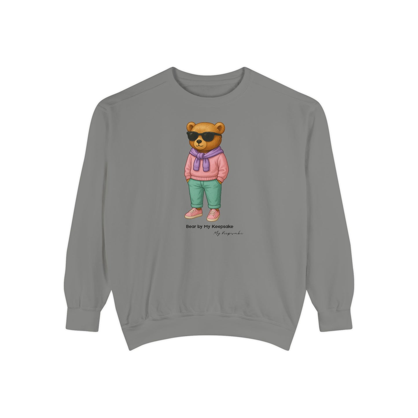 Sweatshirt Bear Streetwear – Pastel Bear Lady by My Keepsake