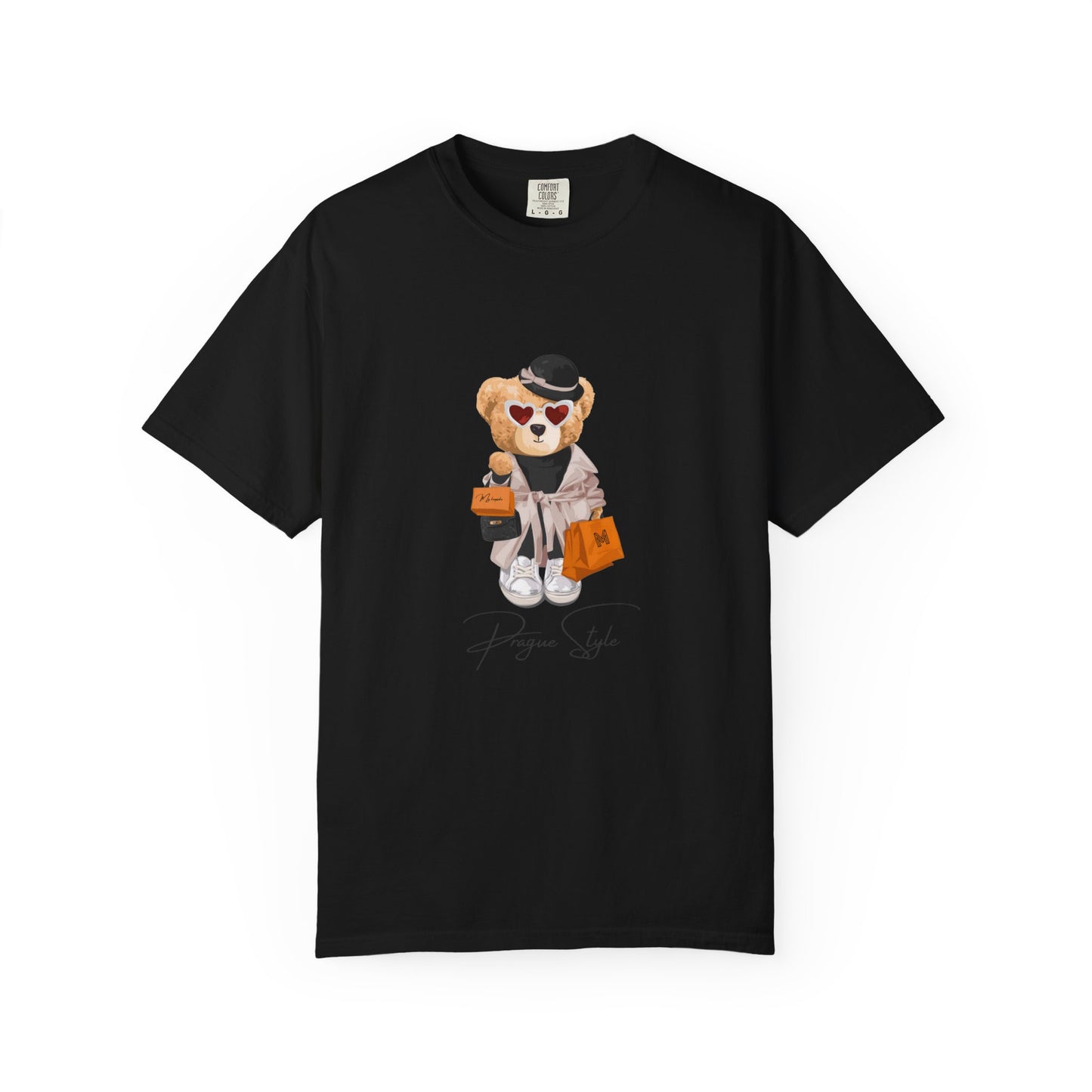 Prague Style Bear Relaxed Fit T-Shirt