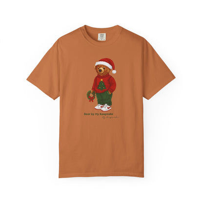Cozy Christmas Bear Unisex T-Shirt