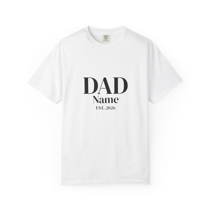 Custom Dad Shirt — Name & Year