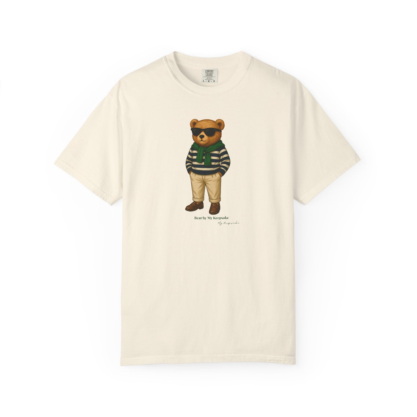 Unisex T-Shirt – Bear by My Keepsake, Green Streetwear Style
