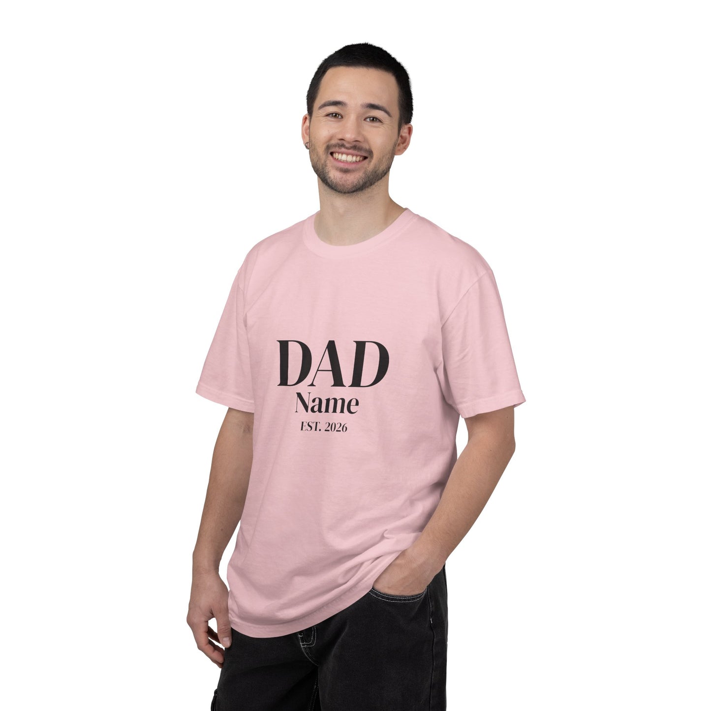 Custom Dad Shirt — Name & Year