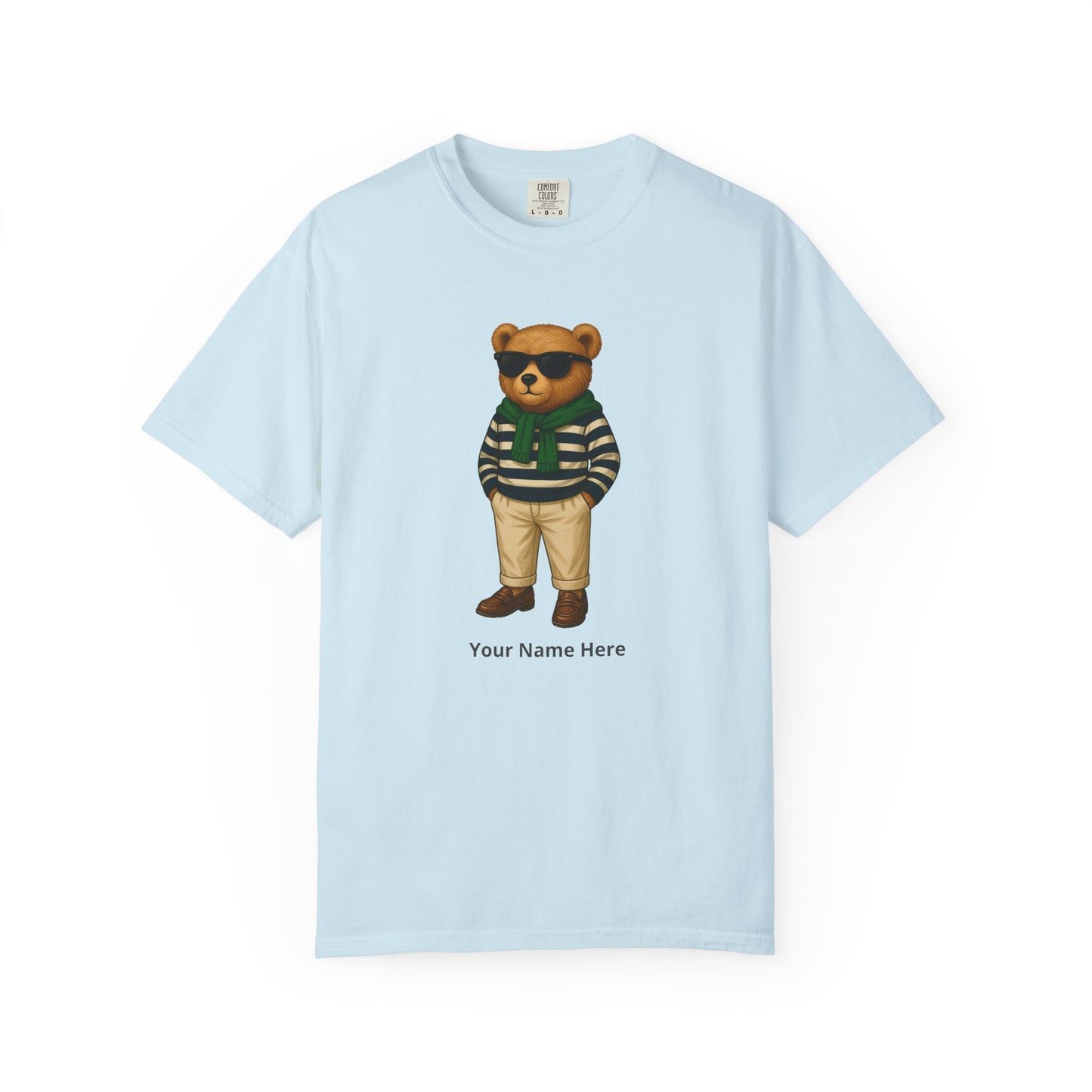City Bear T-Shirt – Personalized Name Cute Tee