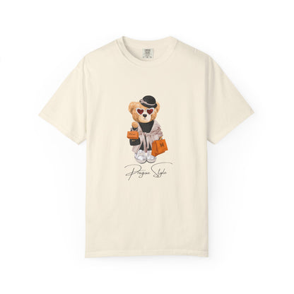 Prague Style Bear Relaxed Fit T-Shirt