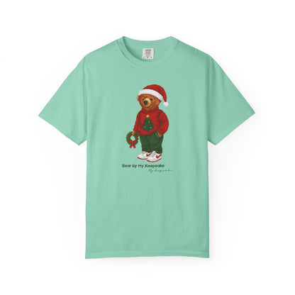 Cozy Christmas Bear Unisex T-Shirt