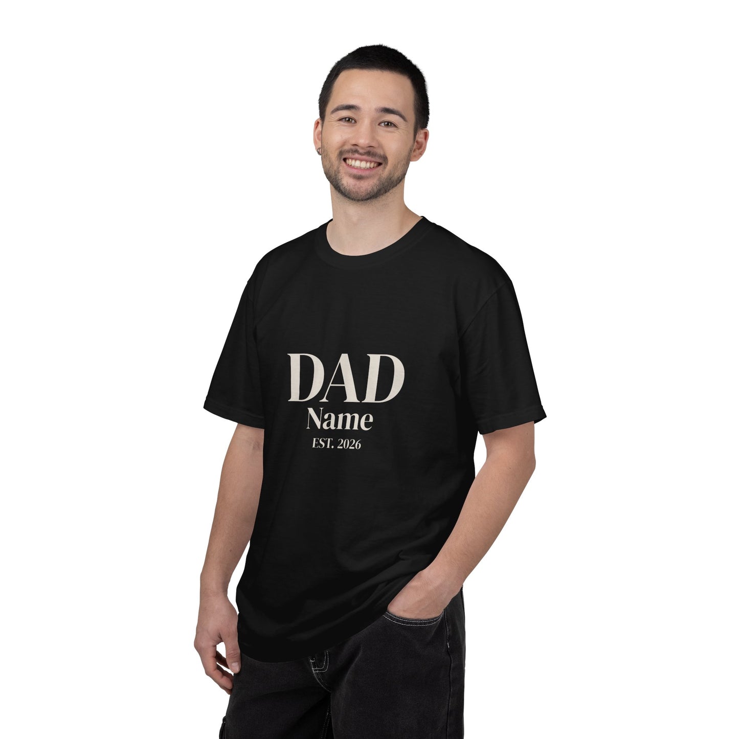 Custom Dad Shirt — Name & Year