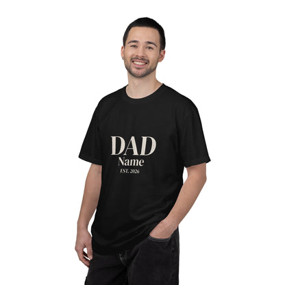 Custom Dad Shirt — Name & Year