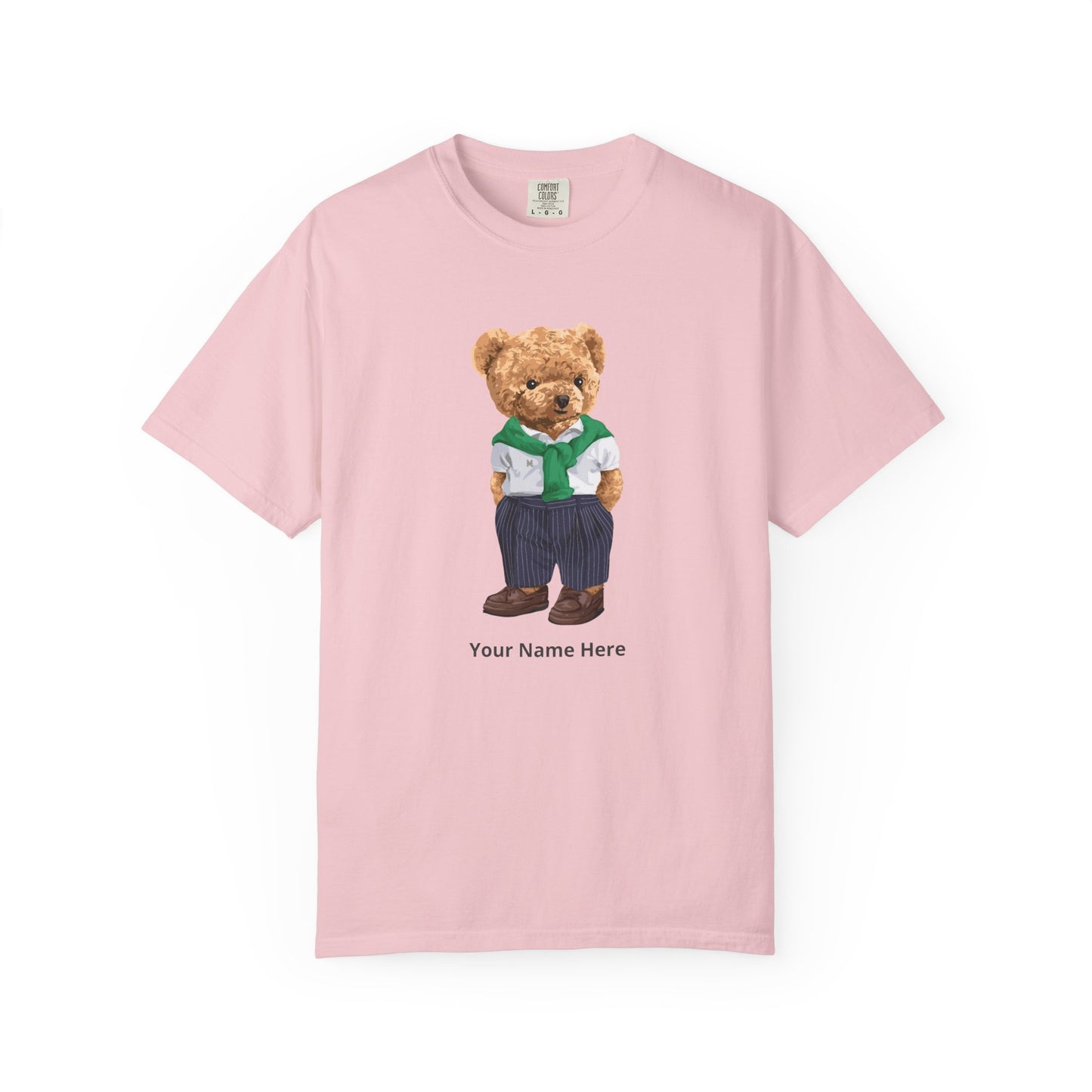 Street Bear T-Shirt – Personalized Name Cute Tee