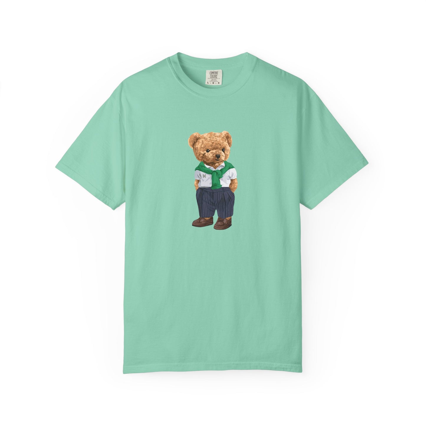 Unisex T-Shirt Street & Bear – Stylish Green Bear