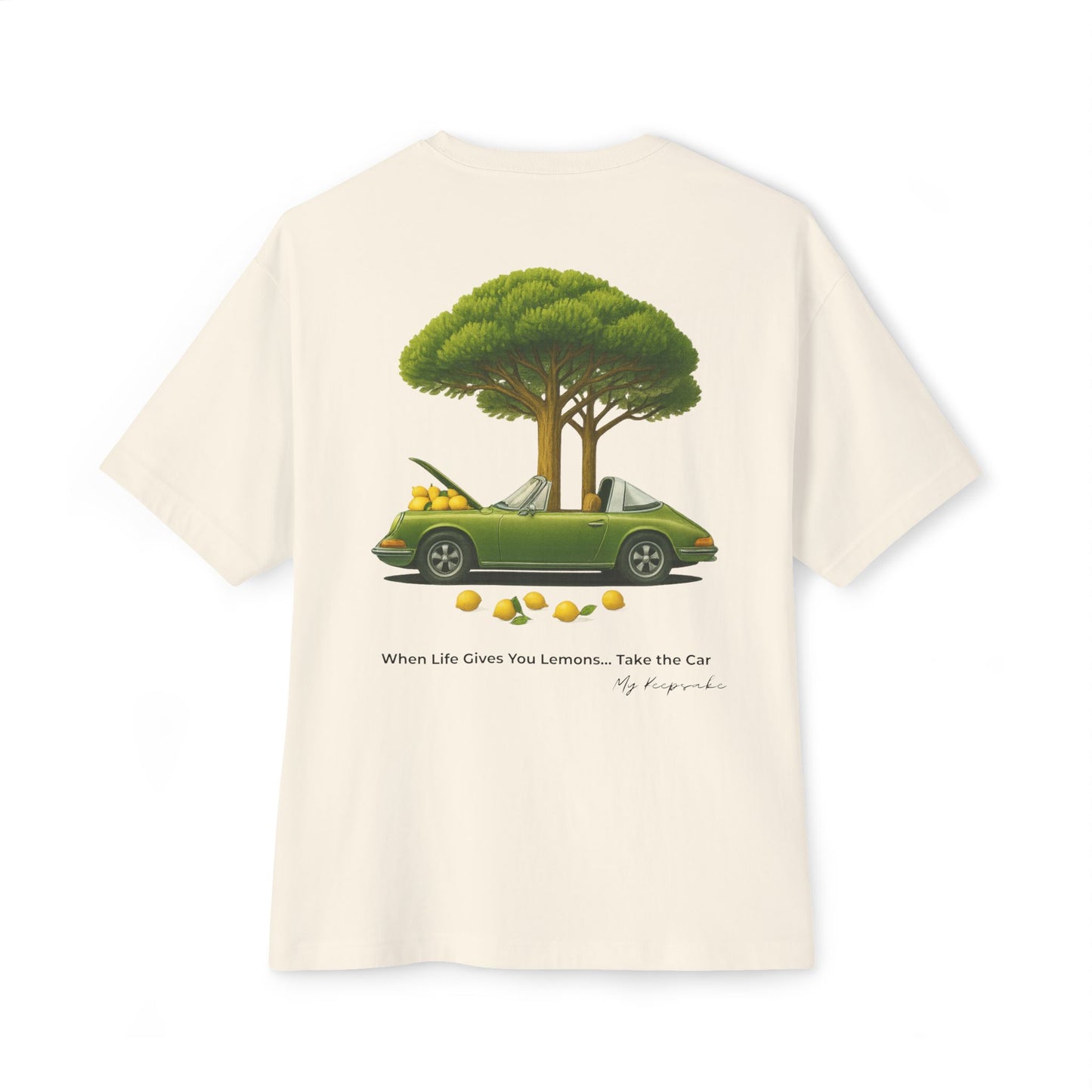 Unisex Boxy Tee — Take the Car