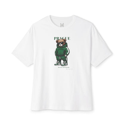 Unisex T-Shirt – Prague Green Bear by My Keepsake