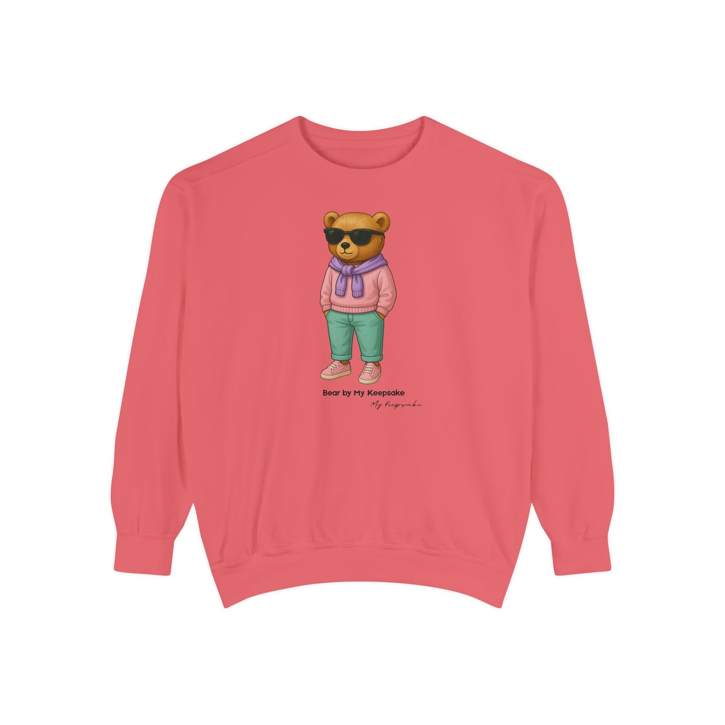 Sweatshirt Bear Streetwear – Pastel Bear Lady by My Keepsake