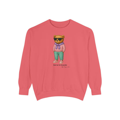 Sweatshirt Bear Streetwear – Pastel Bear Lady by My Keepsake