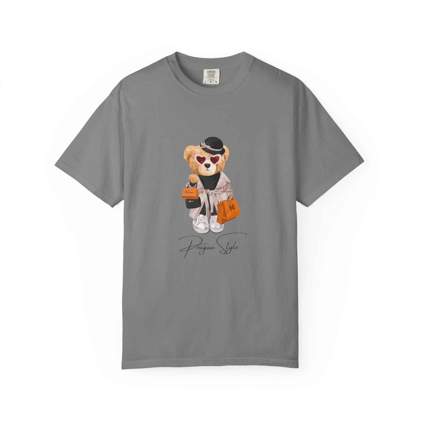 Prague Style Bear Relaxed Fit T-Shirt