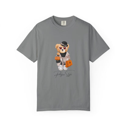 Prague Style Bear Relaxed Fit T-Shirt